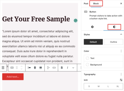 Adding a Contact Button to Your WordPress.com Website