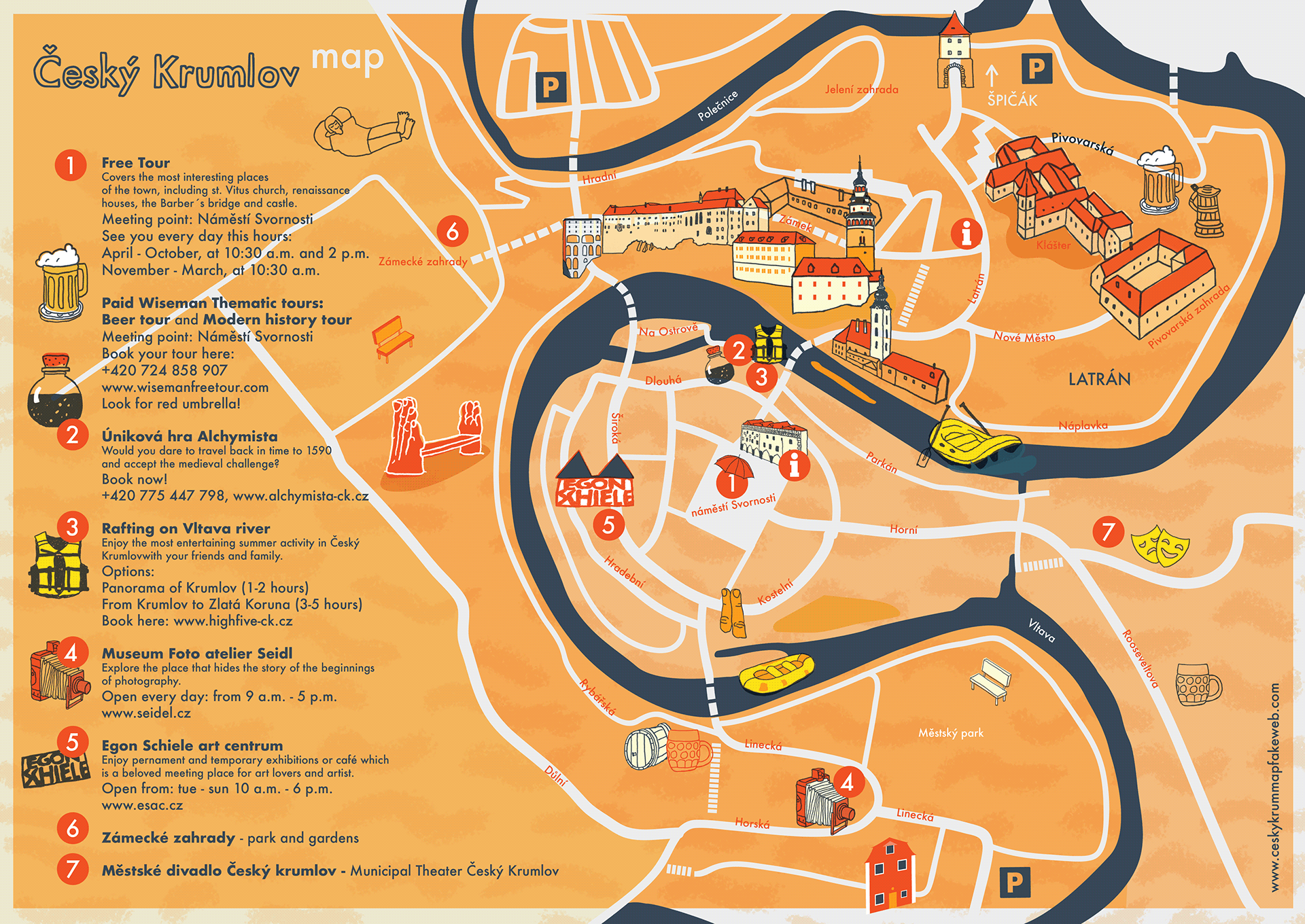 Map tourist guide illustrations on Behance