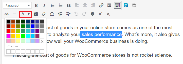 How Do I Change the Text Color in WordPress in Urdu