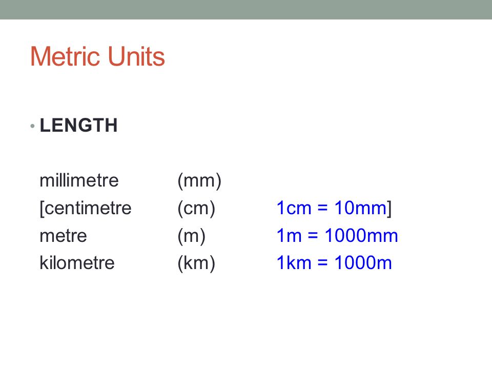 1cm is equal to how many mm in Urdu