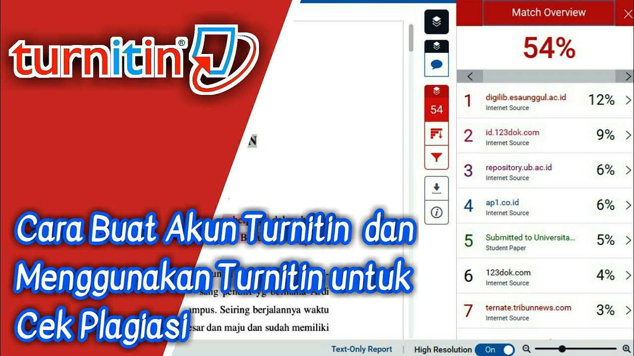 How to Check Plag in Turnitin in Urdu