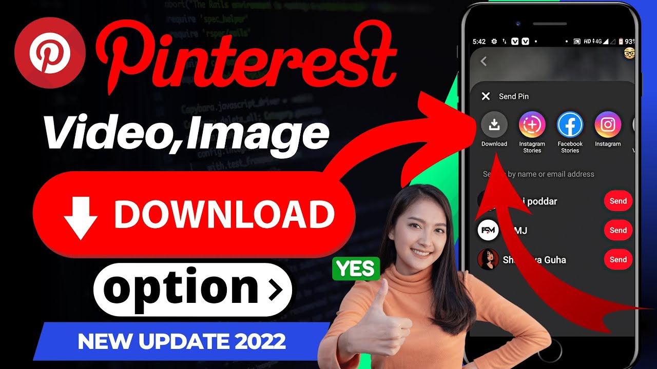 How to Download Videos from Pinterest in Urdu