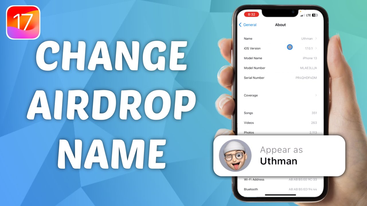 How to Change AirDrop Name in Urdu