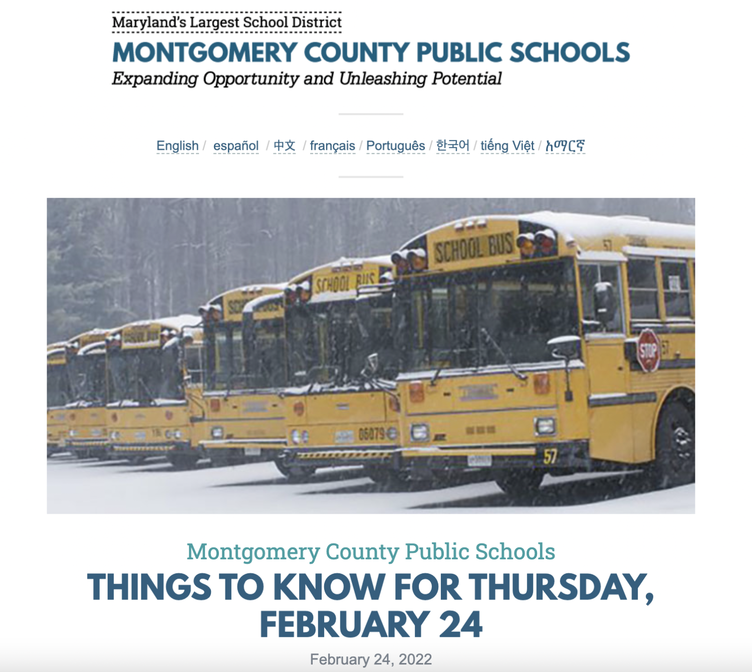 MCPS initiatives that you need to know about  The Pitch