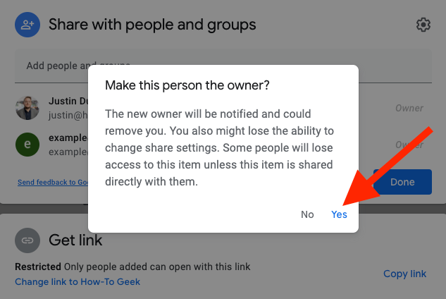 How to Change the Owner of a File in Google Drive