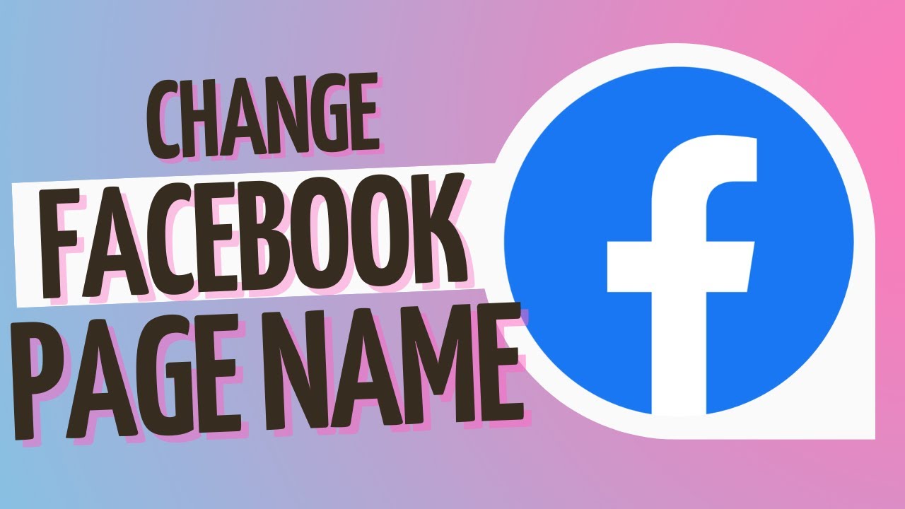 How to Change Page Name on Facebook in Urdu