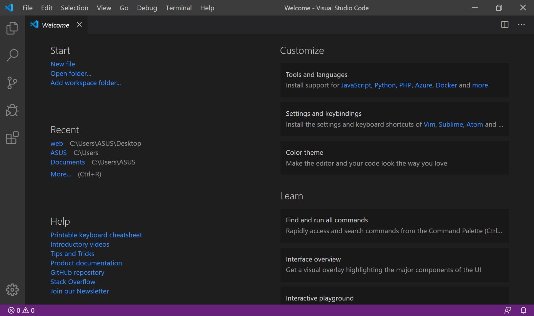      Visual Studio Code      