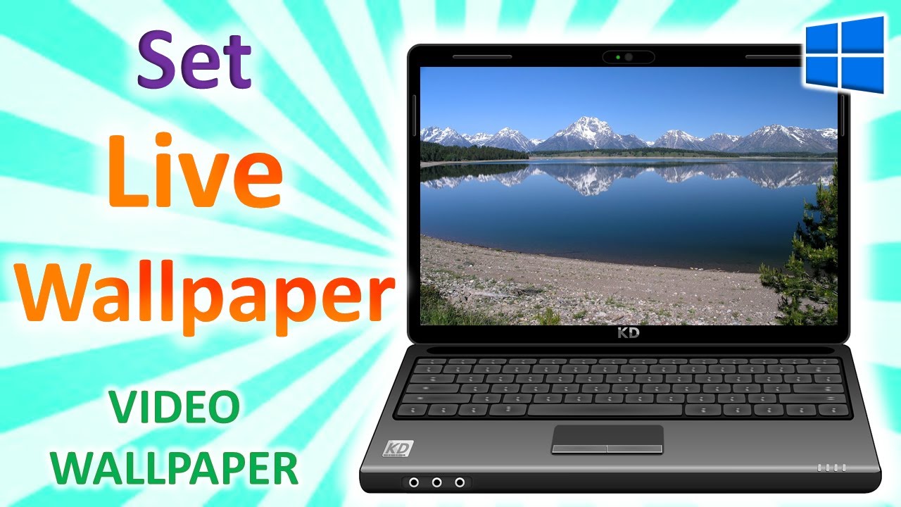 how to set live wallpaper on windows 10  laptop me live wallpaper 