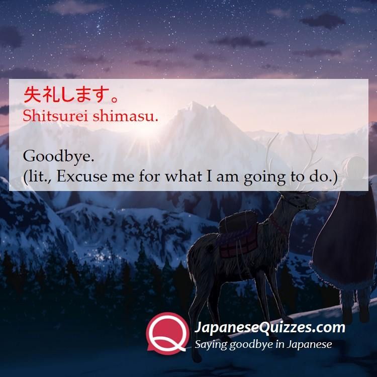 Saying goodbye in Japanese japanese jlpt learnjapanese  
