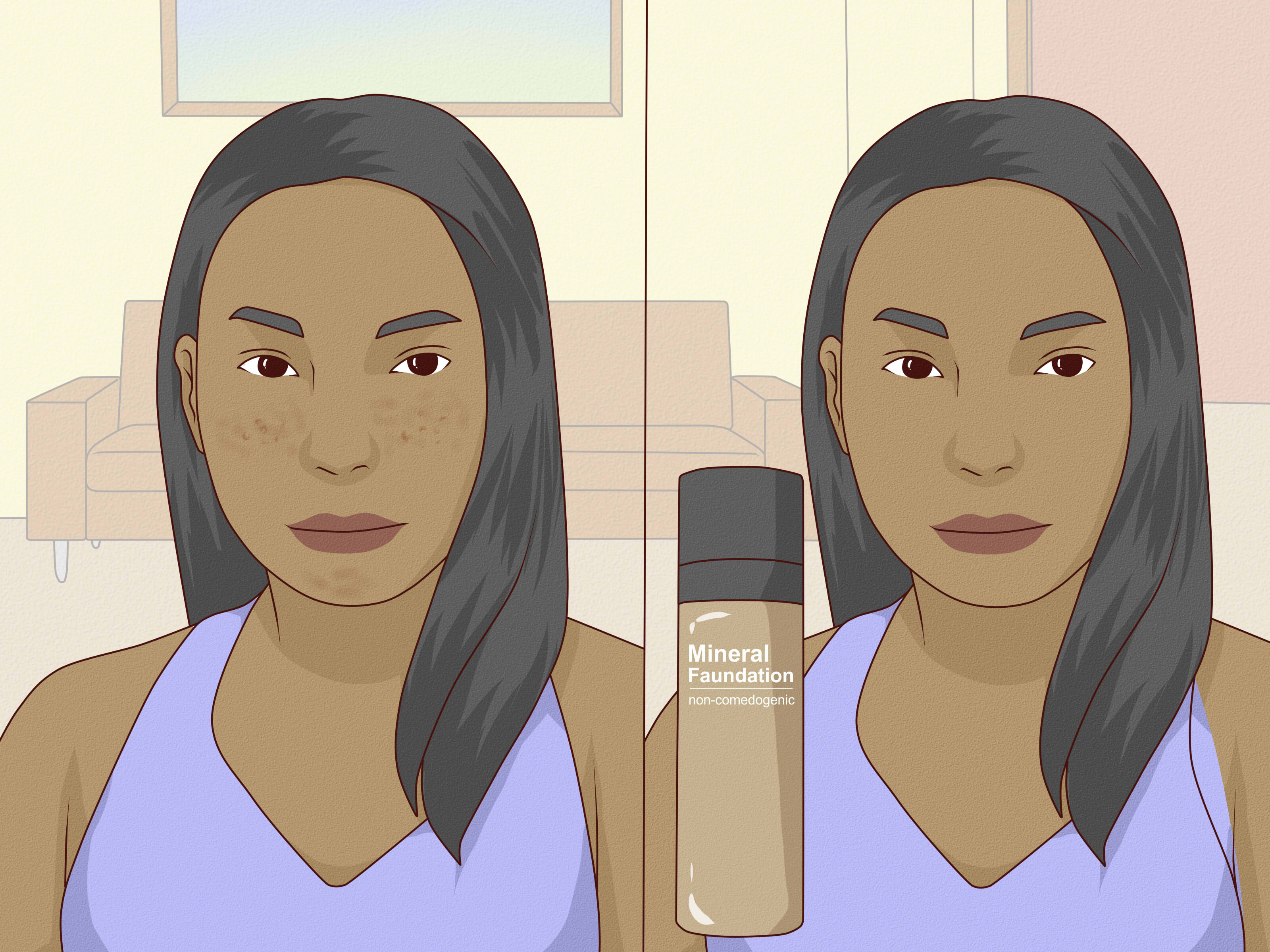 Cch  Loi b Vt thm trn Mt 14 Bc km nh  wikiHow