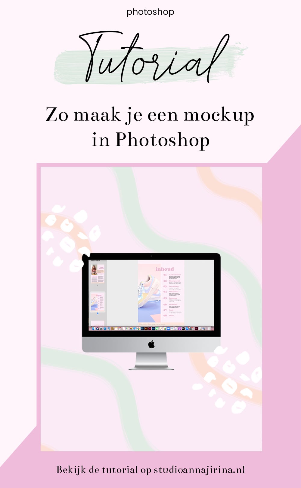 Tutorial Snel een mockup maken in Photoshop  Studio Anna Jirina
