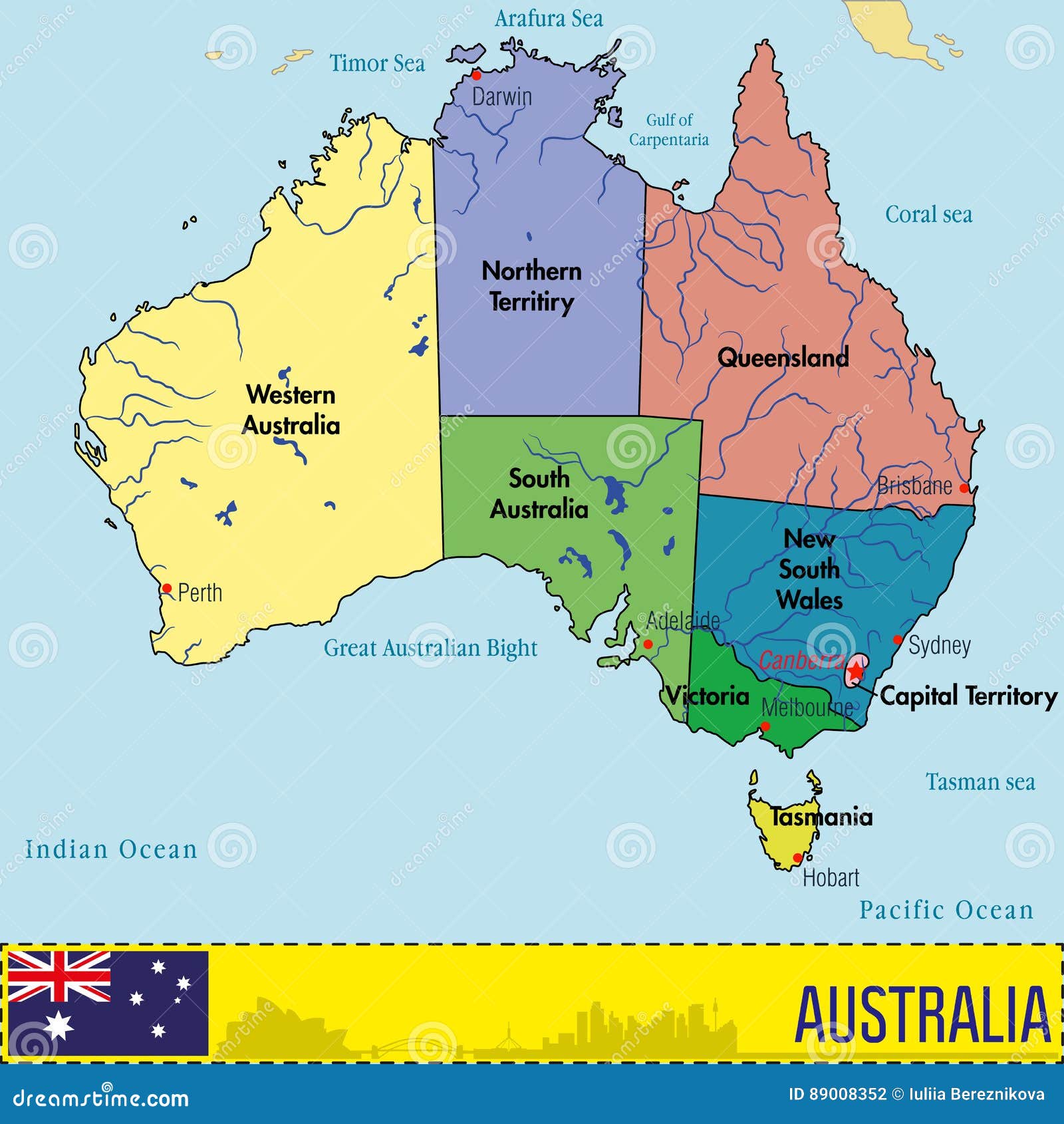 How Many Countries in Australia in Urdu