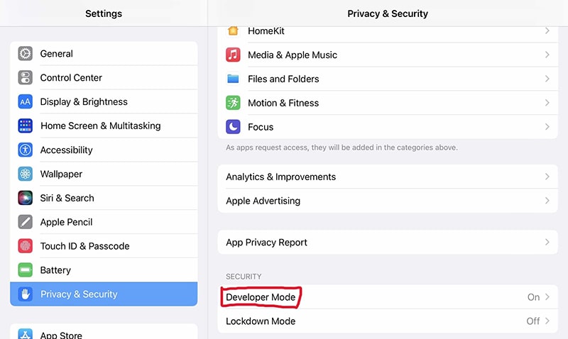 How to enable Developer mode on iOS devices  Terresquall Blog