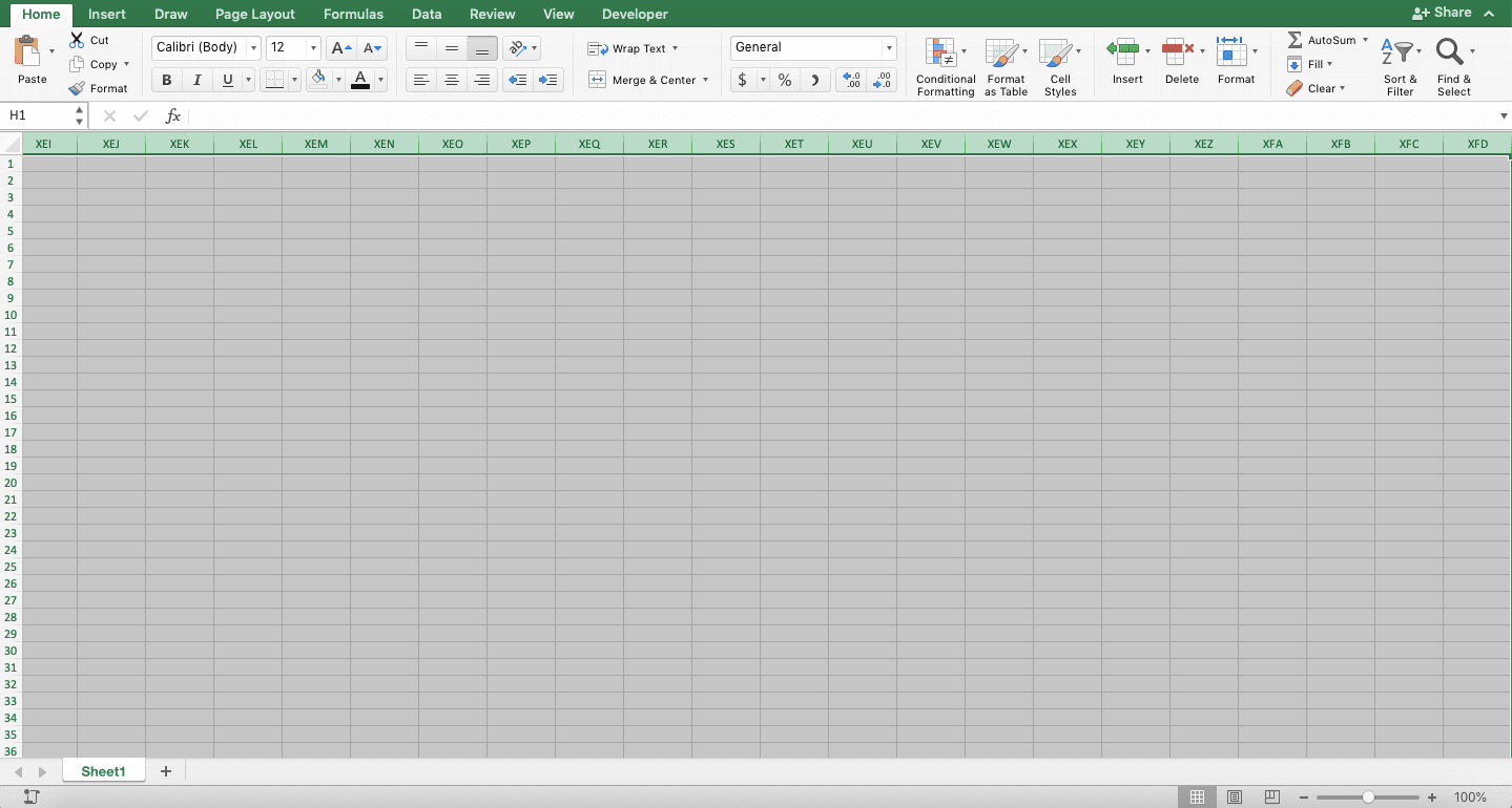 How to Delete Columns in Excel in Urdu