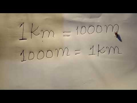 1 Kilometer is How Many Meters in Urdu