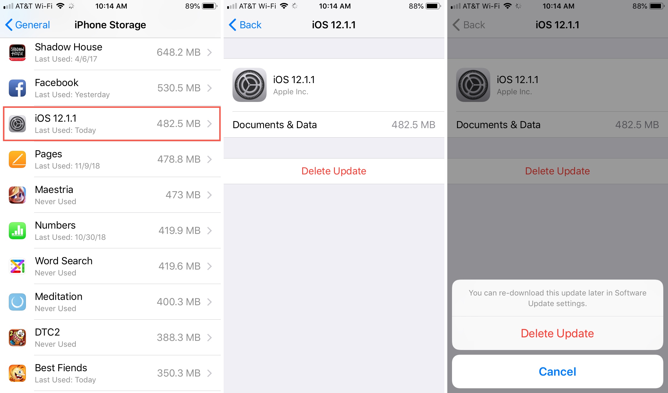 Cara upgrade ios iphone  ledroom