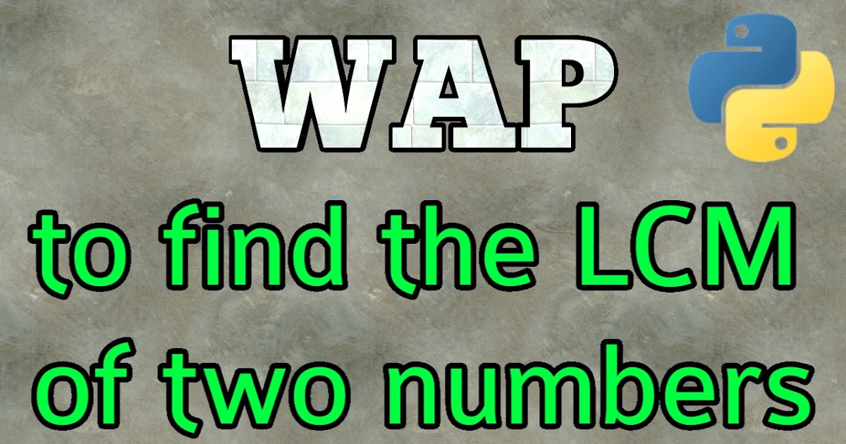 How to Find LCM of Two Numbers in Urdu