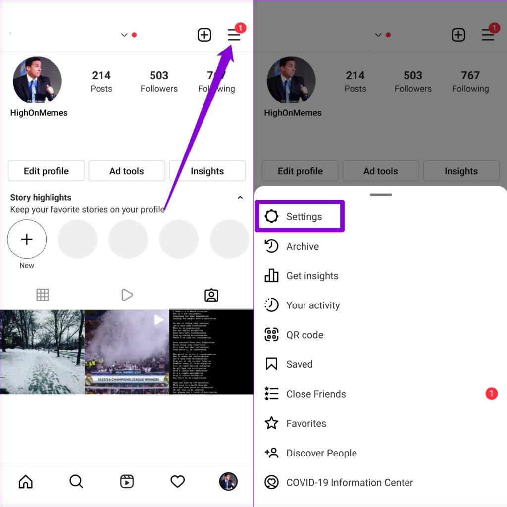 How to Hide Posts from Someone on Instagram in Urdu