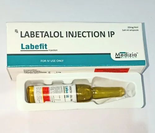LABEFIT5ML Labetalol Injection 5ml Ampoule Tray Pack Prescription at 