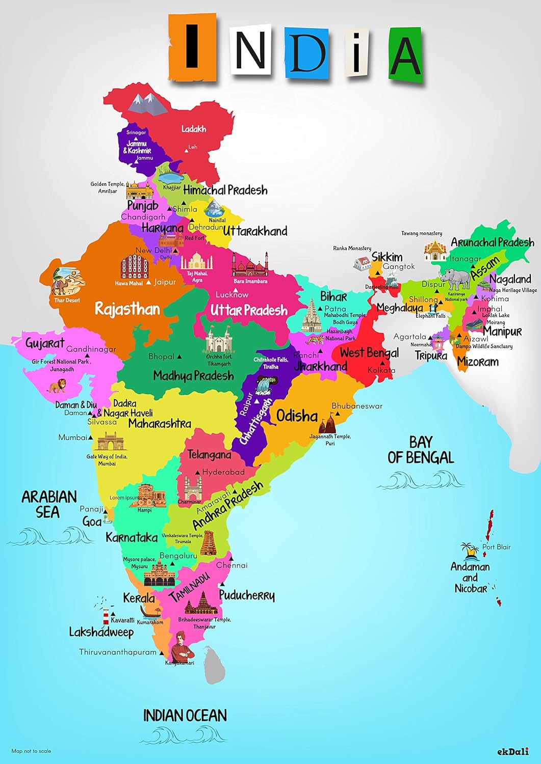 How Many States in India in Urdu