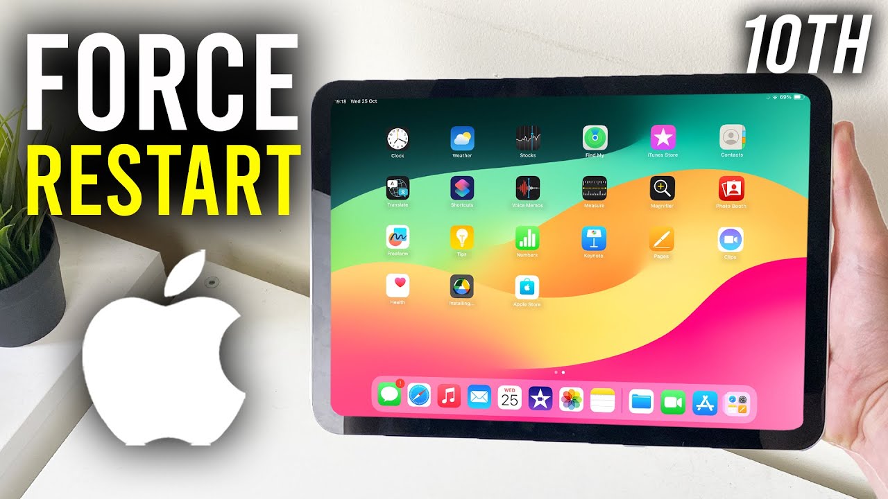 How To Force Restart iPad 10th Generation  Full Guide  YouTube