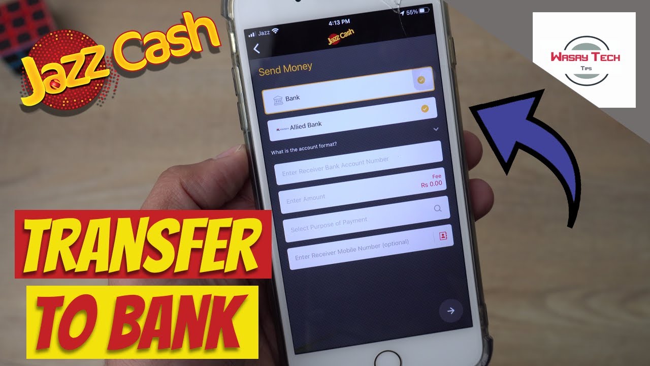 How Do I Transfer Money From My Bank to JazzCash in Urdu