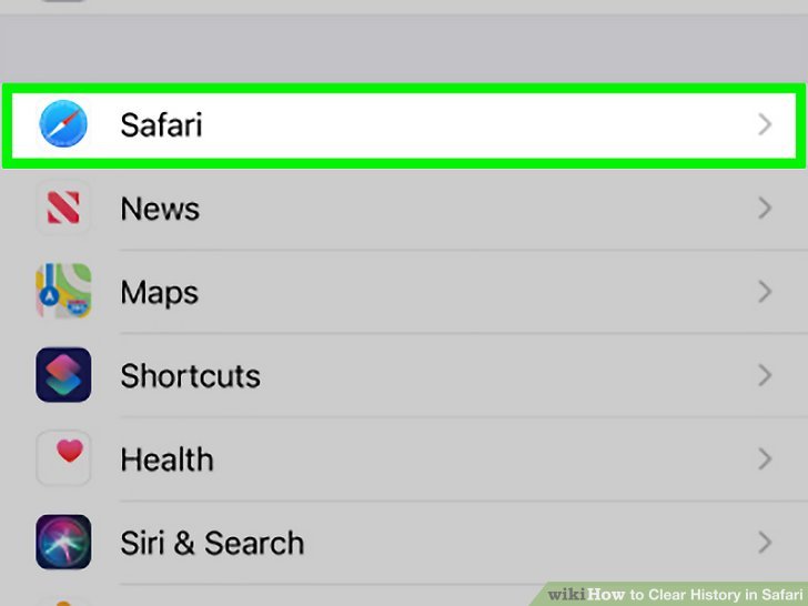 4 Ways to Clear History in Safari  wikiHow