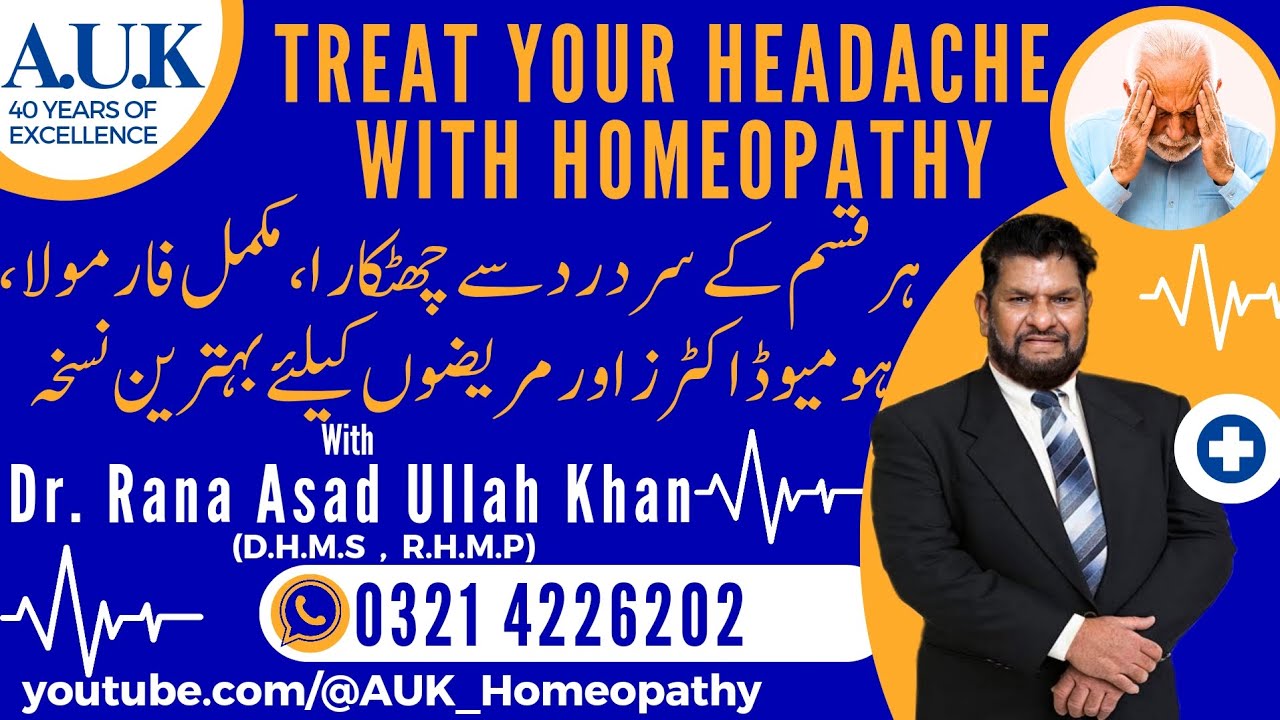 Treat your Headache with Homeopathy Guide for Patients  Homeo Doctors 