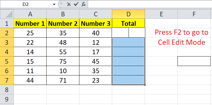 How to Copy a Formula in Excel Data Calculation  Free Online Tutorial 