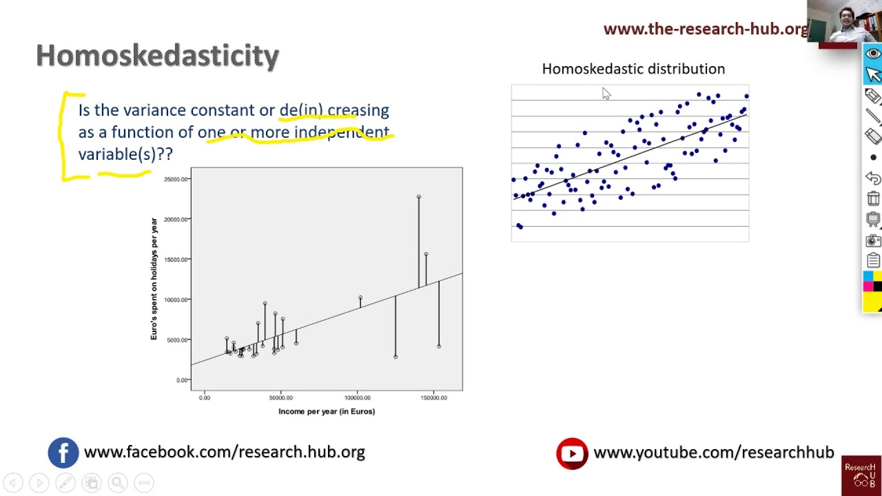 What is Homoskadesticity  heteroskedasticity  YouTube