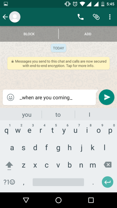 How to write Bold Italic and Strikethrough in Whatsapp