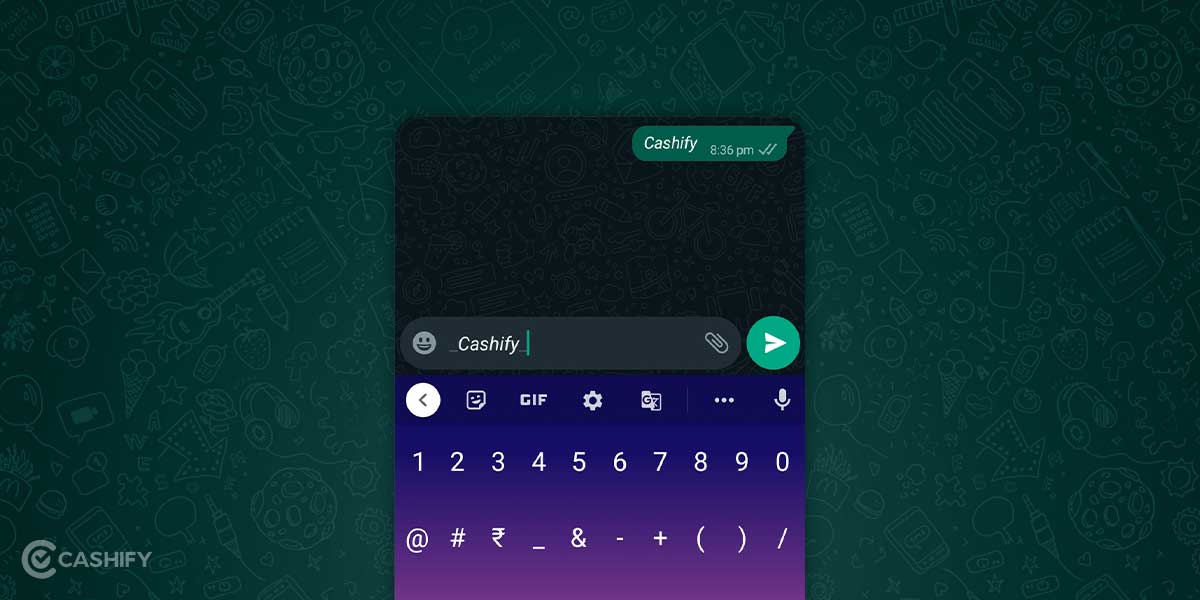 How to Bold Underline Italics and Strikethrough Text on WhatsApp 