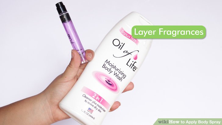 3 Ways to Apply Body Spray  wikiHow