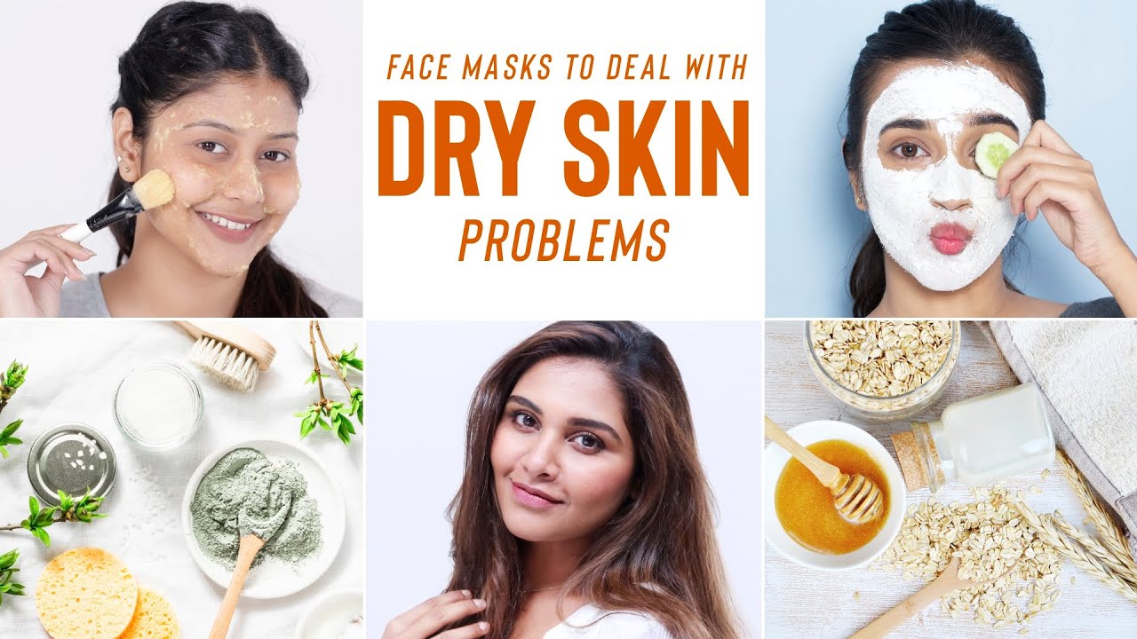How To Care For Dry Flaky  Dehydrated Skin  DIY Face Masks  AtHome 