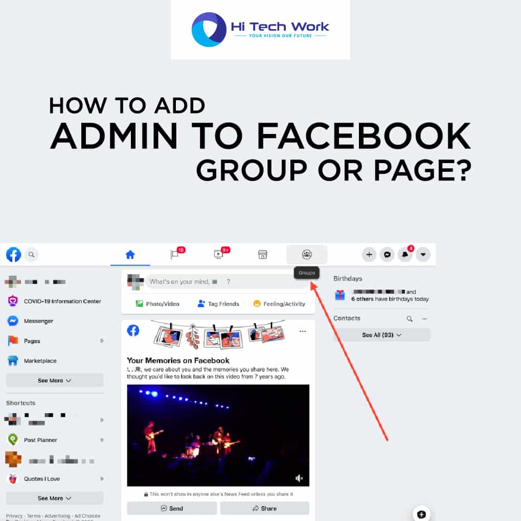 How to Add Admin to Facebook Group or Page