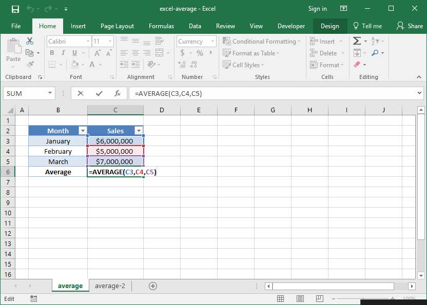 How To Use Average Formula In Excel  Printable Timeline Templates