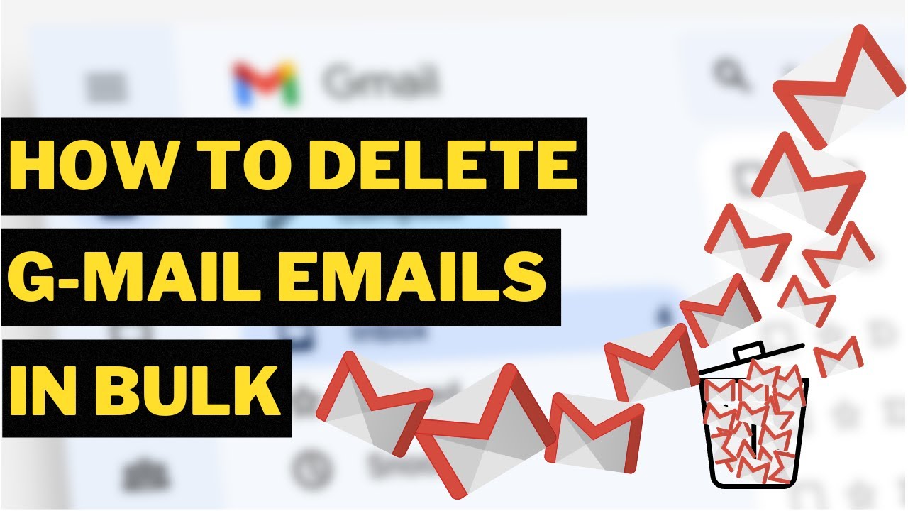 How to Delete Emails in Bulk from Gmail in Urdu
