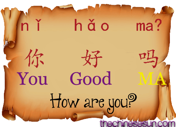 How Are You In Chinese