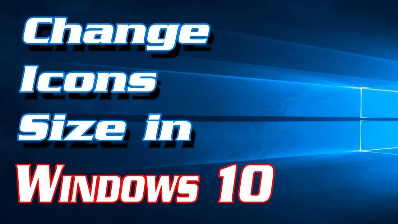 How to Increase Icon Size in Windows 10 in Urdu