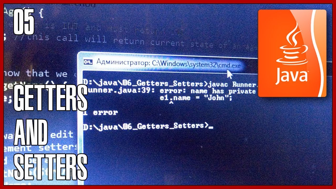 JAVA Tutorial 05 OOP How to use getters and setters  YouTube