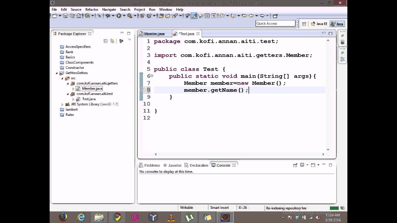 How to Call a Getter in Java in Urdu