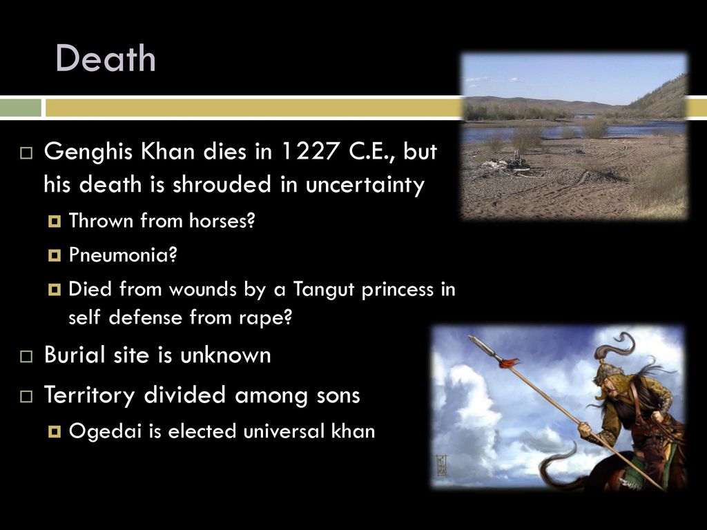 The Mongols  Genghis Khan  ppt download