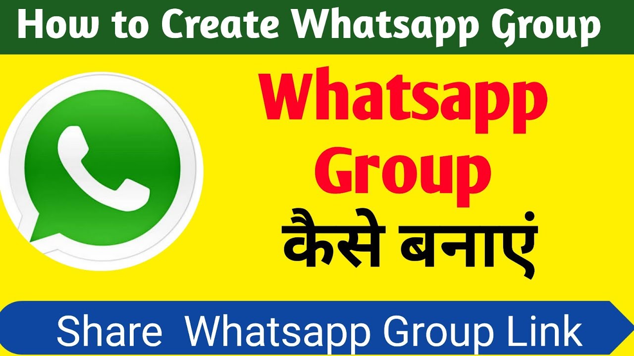how to create whatsapp group  whatsapp group kaise banaye  create 