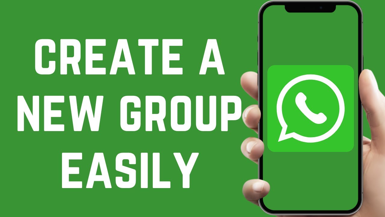 How to Create Whatsapp Group  Create a Whataspp Group on Android 