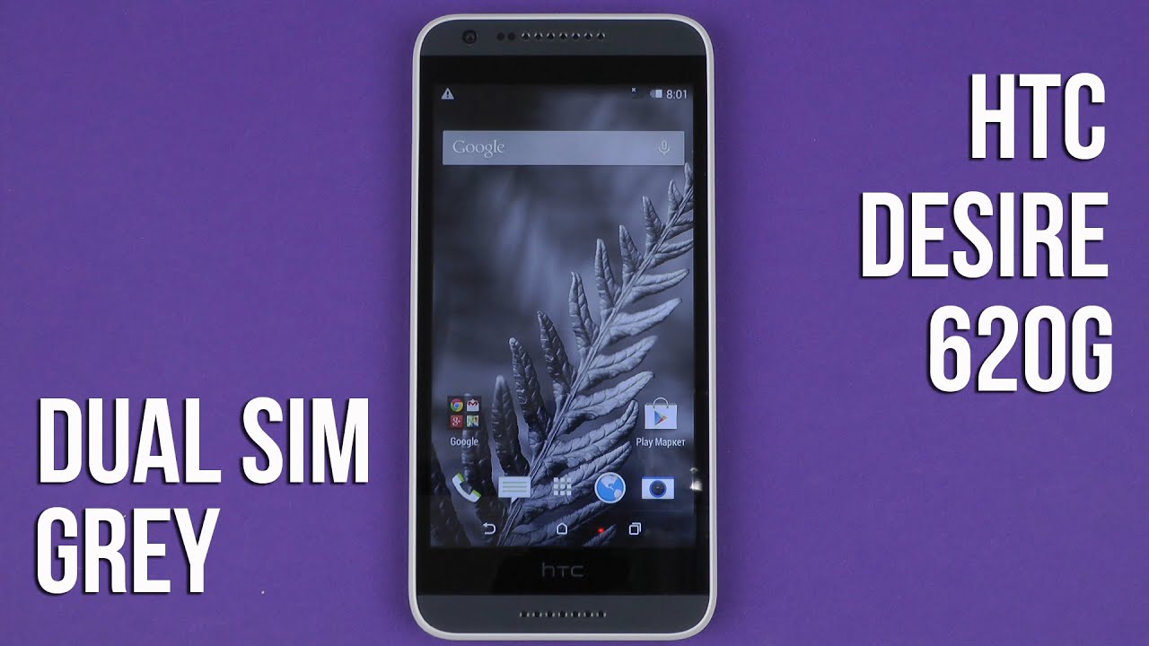  HTC Desire 620G Dual Sim Grey  YouTube