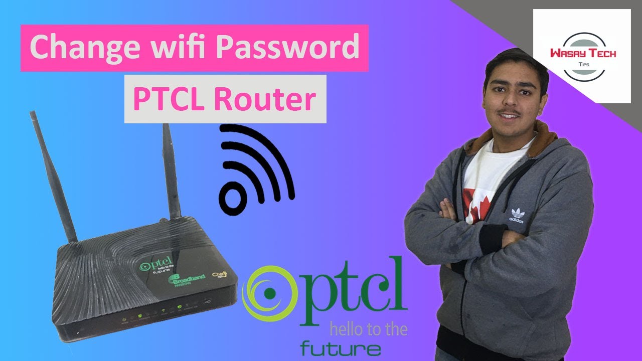 Change PTCL WIFI Password step by step Procedure urduhindi  YouTube