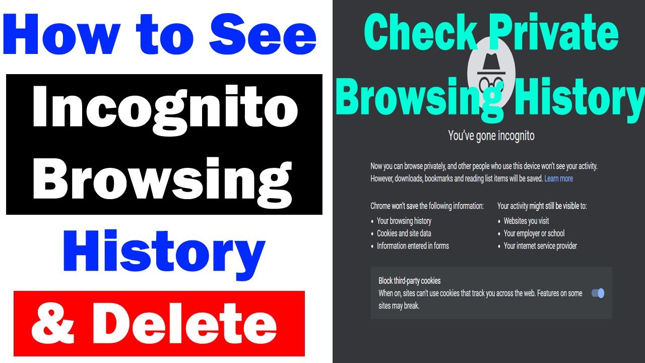 How to Check Incognito History in Urdu
