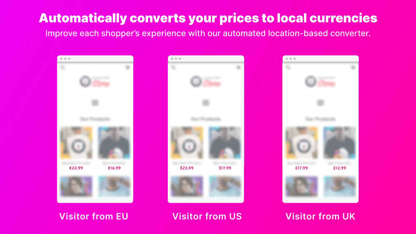 Currency Converter Bear  Shopify Multi Currency Converter  Shopify 