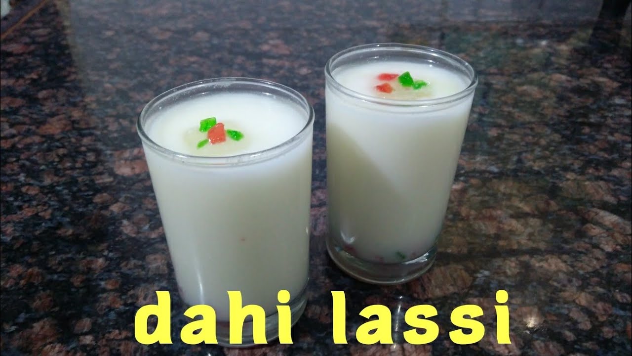  dahi lassi recipe  YouTube