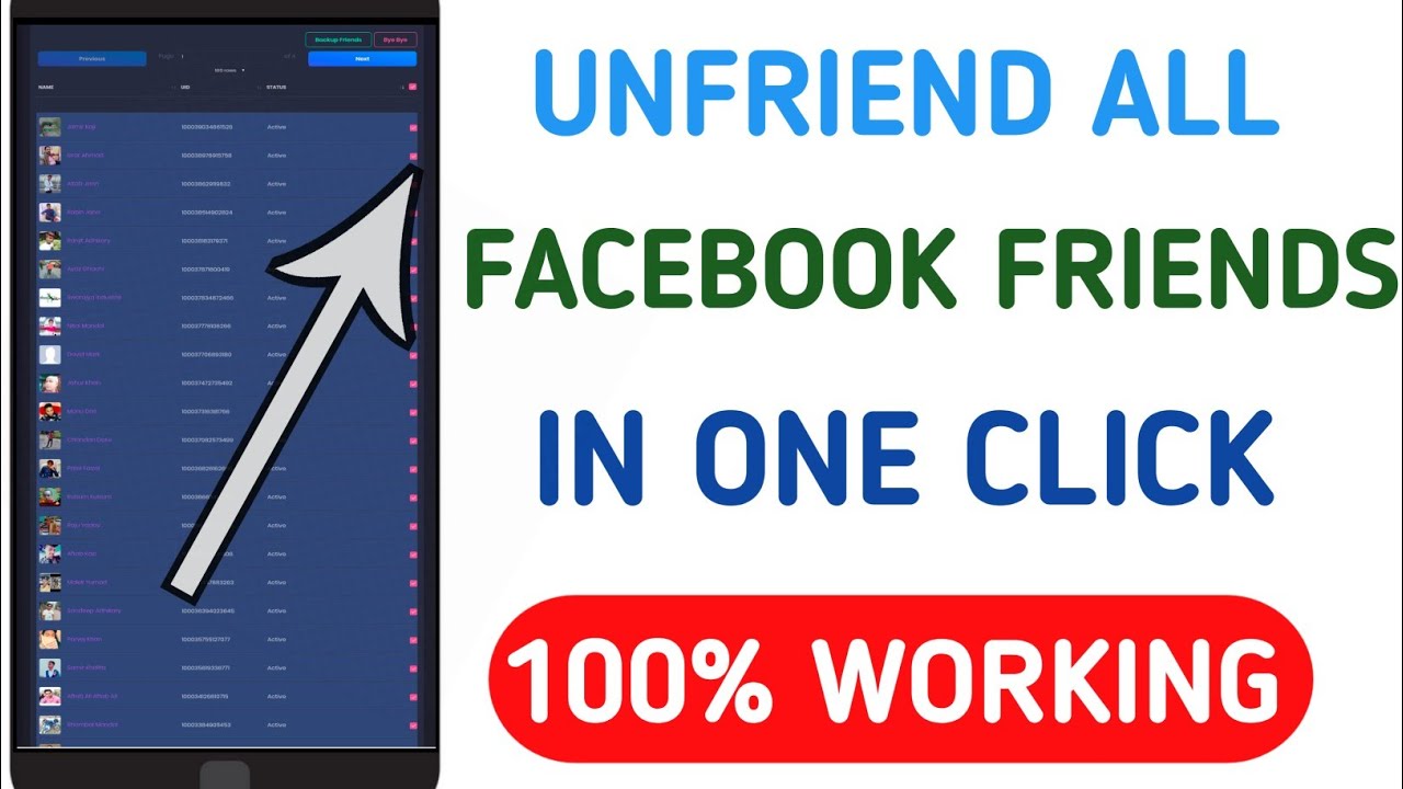 How to unfriend all facebook friends at once 2020Unfriend all friends 
